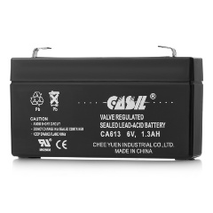 Изображение товара Аккумулятор CASIL 6V/1.3Ah для устройств и резервных источников питания