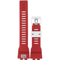 Изображение товара Ремешок для часов CASIO GBA-800EL-4A пластиковый красный