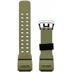 Изображение товара Ремешок для часов CASIO GG-1000-1A5 бежевый резиновый легкая замена надежное крепление