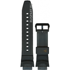 Изображение товара Оригинальный резиновый ремешок для часов CASIO SGW-1000-1A 18 мм черный