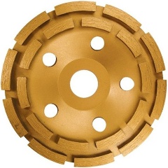 Изображение товара Алмазная чашка MATRIX 72996 зачистная, 150 мм, двухрядная