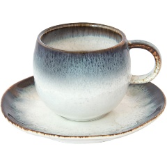 Изображение товара Чашка с блюдцем Easy Life "Nuances" (синий) , 0.12л
