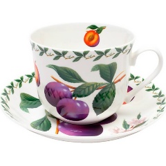 Изображение товара Чашка с блюдцем Maxwell & Williams "Слива", 0,48 л