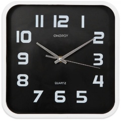 Изображение товара Часы настенные кварцевые ENERGY ЕС-09 квадратные