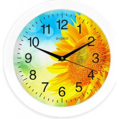 Изображение товара Часы настенные кварцевые ENERGY ЕС-97 подсолнух