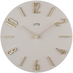 Изображение товара Настенные часы Tomas Stern 7329 с кварцевым механизмом и золотыми цифрами