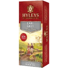Изображение товара Чай черный ароматизированный Хэйлис (HYLEYS) "Эрл Грей" 25 пакетиков