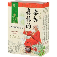 Изображение товара Чай чёрный GREEN PANDA " ТАЕЖНЫЙ" крупнолистовой 100 г