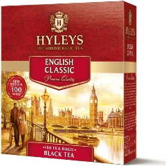Изображение товара Чай черный Хэйлис (HYLEYS) "Английский Классический" 100 пакетиков