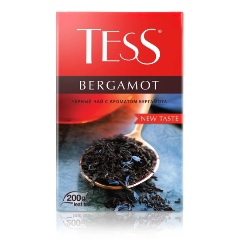 Изображение товара Чай TESS Bergamot черный листовой с добавками, 100 г