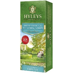 Изображение товара Чай зеленый Хэйлис (HYLEYS) "Английский Зеленый"с жасмином 25 пакетиков