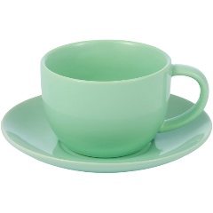 Изображение товара Чайная пара Gipfel Gronte 230 мл., керамика, зеленый (52235)