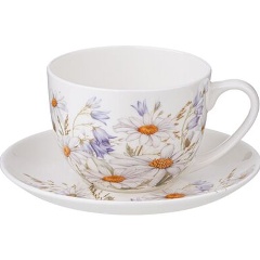 Изображение товара Чайная пара LEFARD sentiment 330 мл из фарфора универсальный дизайн