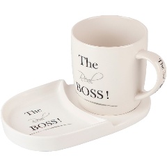 Изображение товара Чайная пара Nouvelle "THE REAL BOSS", 380 мл. (0440013)