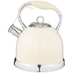 Изображение товара Чайник AGNESS со свистком 3л., c индукцион. капсульным дном