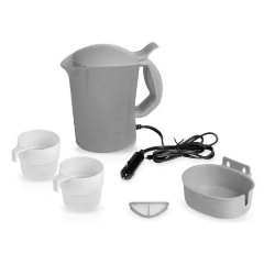 Изображение товара Чайник автомобильный Airline 12В 800мл, серый, ABK-12-01