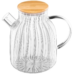 Изображение товара Чайник Elan Gallery "Crystal glass" с ситом, 1,8 л с крышкой (360175 Elan)