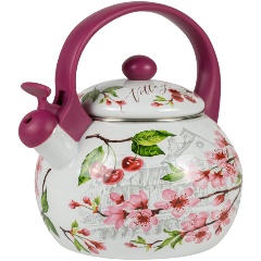 Изображение товара Чайник Appetite со свистком Вишня 2л FT7-VI