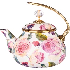 Изображение товара Чайник эмалированный AGNESS, серия винтаж, 2,2л 950-026