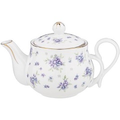 Изображение товара Чайник заварочный LEFARD Sonnet in Blue 350 мл из фарфора