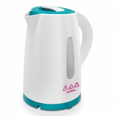 Изображение товара Чайник Мастерица ЕК-1701M белый/бирюзовый