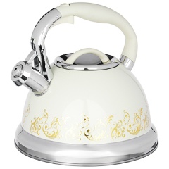 Изображение товара Чайник стальной VETTA 3л "Золотая вязь", индукция (847-054)