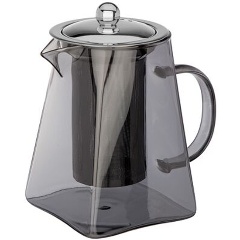 Изображение товара Заварочный чайник AGNESS 800 мл стекло металл жаропрочный