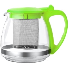Изображение товара Заварочный чайник BEKKER BK-7628 0,7 л стекло и нержавейка для чая и трав