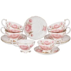 Изображение товара Чайный набор LEFARD "Астра" на 6 персон 12 пр., 250 мл.