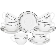 Изображение товара Чайный набор LEFARD bon appetit на 6 пер., 12 пр., 300 мл