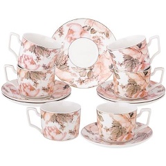 Изображение товара Чайный набор LEFARD "sentiment" на 6 пер. 12 пр.. 230 мл.