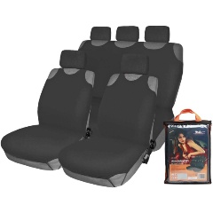 Изображение товара Чехлы-майки Airline F2k из полиэстера серого цвета для автомобиля