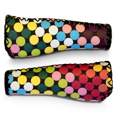 Изображение товара Чехлы Flow Remember на руль велосипеда, точки, мультиколор (FG07)