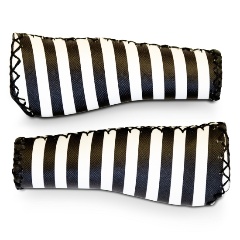 Изображение товара Чехлы Racing Remember на руль велосипеда, черный/белый (FG05)