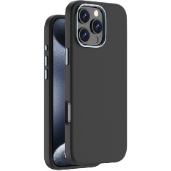 Изображение товара Чехол Deppa для Apple iPhone 16 Pro Max, Liquid Silicone Pro, Magsafe, черный