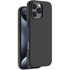 Изображение товара Чехол Deppa для Apple iPhone 16 Pro Max, Liquid Silicone, Magsafe, черный