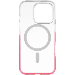 Изображение товара Чехол uBear для Apple iPhone 16 Pro, Fusion Mag Case, MagSafe, прозрачно-розовый