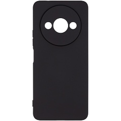 Изображение товара Чехол Zibelino для Xiaomi Redmi A3/Poco C61, Soft Matte, с микрофиброй, черный