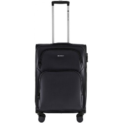 Изображение товара Чемодан 4-х колесный Magellan MAGTRNGSBLKM, черный, 71 л.