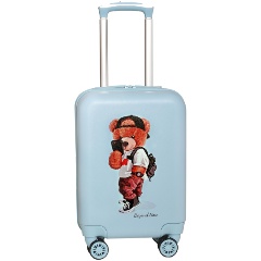 Изображение товара Чемодан детский BEYOND TIME R104 Мишка селфи голубой