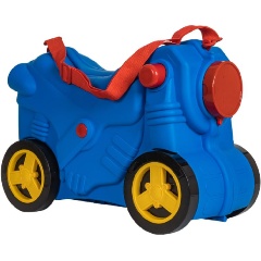 Изображение товара Детский чемодан на колесиках Fusion FBS-103, синий цвет