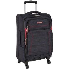 Изображение товара Чемодан Polar Р18А01 (2-ой), черный, тканевый, (19")
