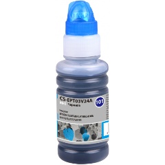 Изображение товара Чернила Cactus CS-EPT03V24A 101C голубой 70мл для Epson L6170, L6160, L4167, L4160, L4150 C13T03V24A