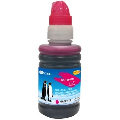 Изображение товара Чернила G&G GG-T6643M пурпурный100мл для Epson L100, L110, L120, L130, L132, L210, L222