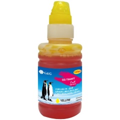 Изображение товара Чернила G&G GG-T6644Y желтый100мл для Epson L100, L110, L120, L130, L132, L210, L222
