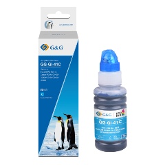 Изображение товара Чернила G&G GG-GI-41C голубой 140мл для Canon PIXMA G1420/G2420/G2460/G3420/G3460