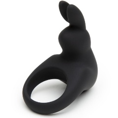 Изображение товара Эрекционное виброкольцо черное Happy Rabbit Rechargeable Rabbit Cock Ring