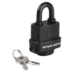 Изображение товара Замок навесной ЧЕТЫРЕ СЕЗОНА ВЗ-30 влагозащитный