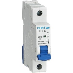 Изображение товара Автоматический выключатель CHINT NB1-63 1п 40А 6кА IP20