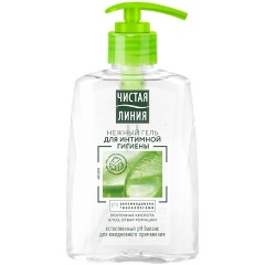 Изображение товара Гель для интимной гигиены ЧИСТАЯ ЛИНИЯ, 250 мл